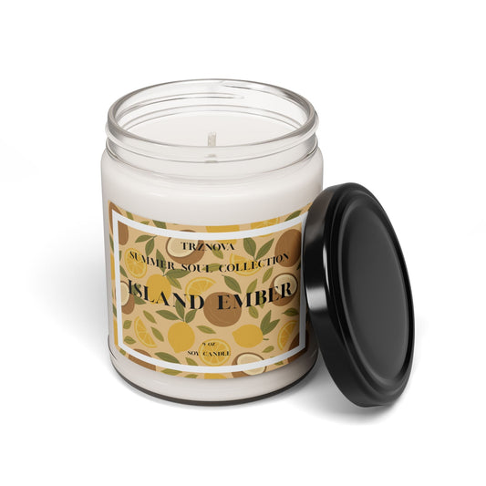 Island Ember Scented Soy Candle - 9oz - TRZNOVA - Home Decor
