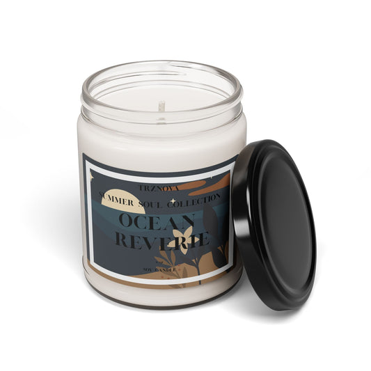 Ocean Reverie Scented Soy Candle - 9oz - TRZNOVA - Home Decor