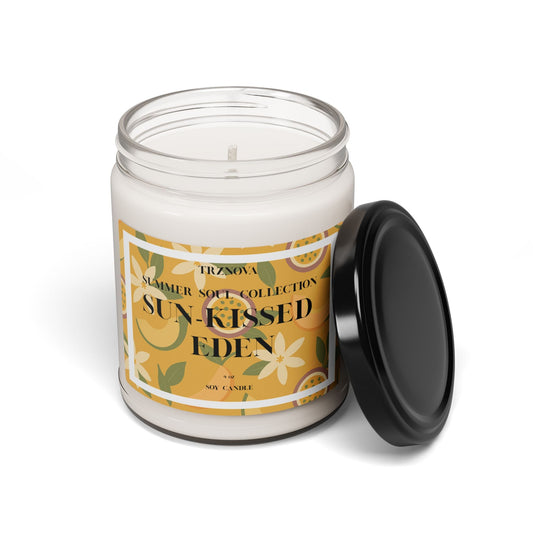 Sun - Kissed Eden Scented Soy Candle - 9oz - TRZNOVA - Home Decor