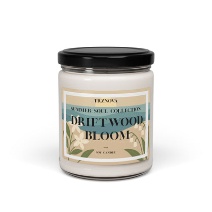 Driftwood Bloom Scented Candle - 9oz - TRZNOVA - Home Decor