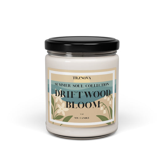 Driftwood Bloom Scented Candle - 9oz - TRZNOVA - Home Decor