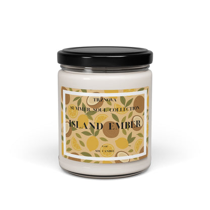 Island Ember Scented Soy Candle - 9oz - TRZNOVA - Home Decor