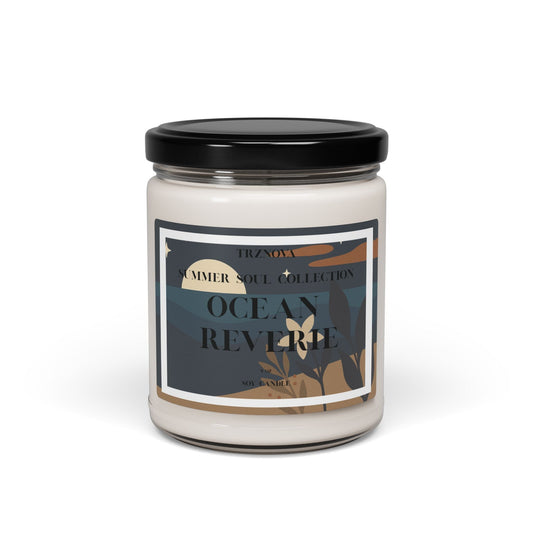 Ocean Reverie Scented Soy Candle - 9oz - TRZNOVA - Home Decor