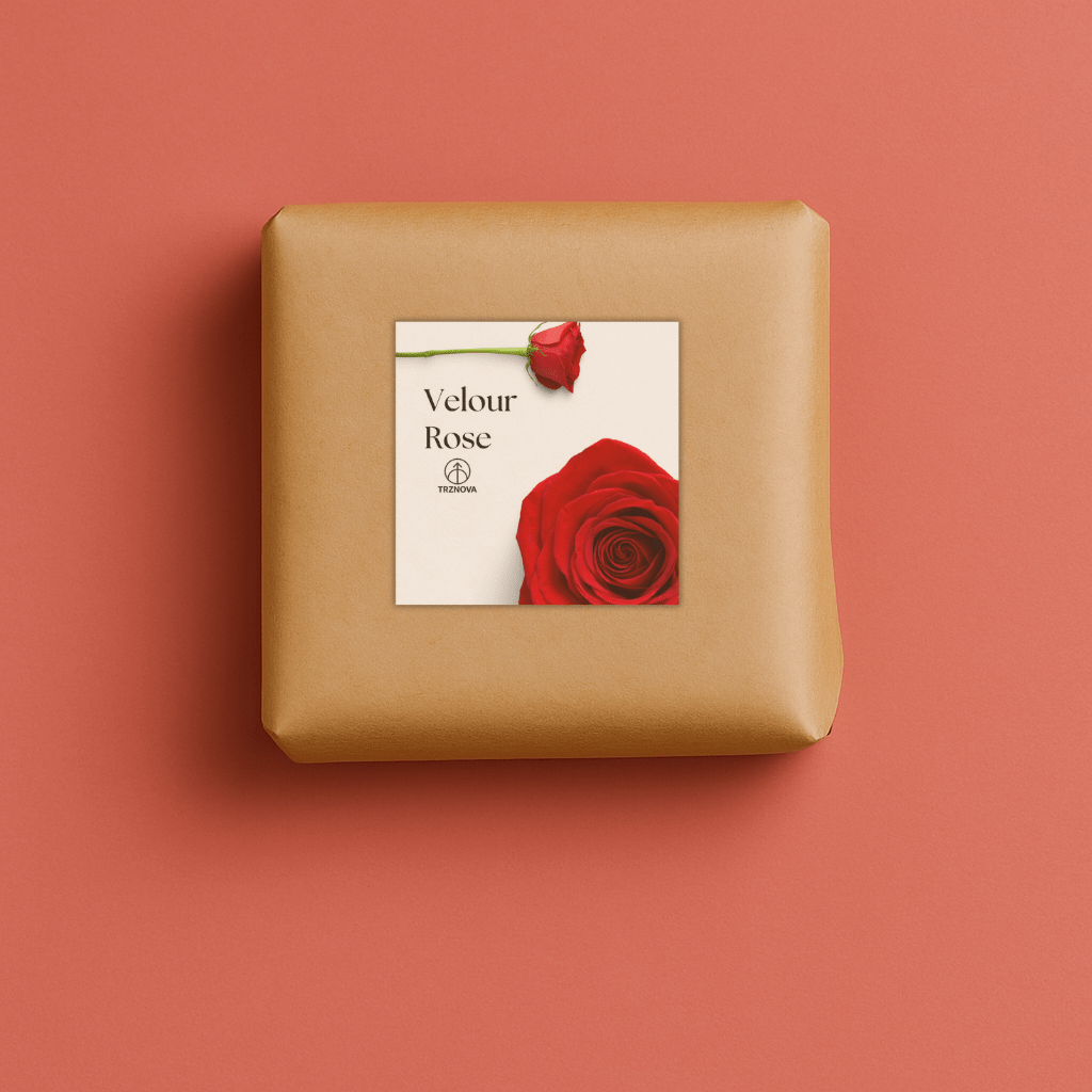 Velour Rose Body Bar Soap 4oz - TRZNOVA - Body Bar Soap